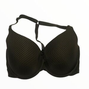 Victoria’s Secret racerback olive green black bra